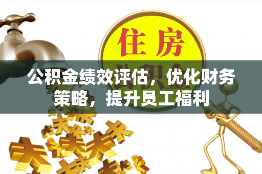 丛台公积金绩效评估，优化财务策略，提升员工福利