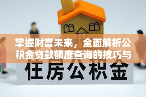 丛台掌握财富未来，全面解析公积金贷款额度查询的技巧与策略