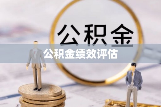 丛台公积金绩效评估