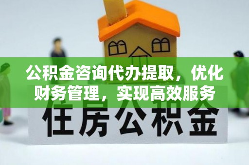 丛台公积金咨询代办提取，优化财务管理，实现高效服务