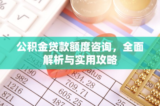 丛台公积金贷款额度咨询，全面解析与实用攻略