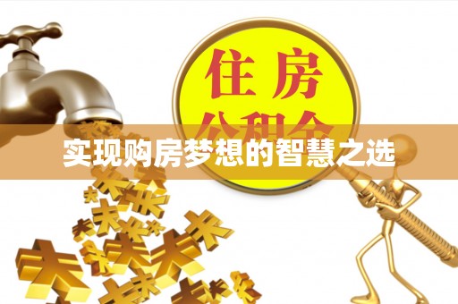 丛台实现购房梦想的智慧之选