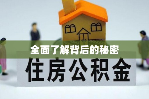 丛台全面了解背后的秘密