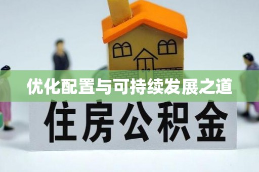丛台优化配置与可持续发展之道