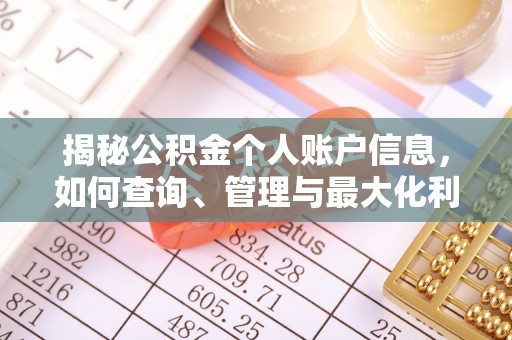 丛台揭秘公积金个人账户信息，如何查询、管理与最大化利用