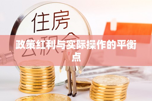 丛台政策红利与实际操作的平衡点