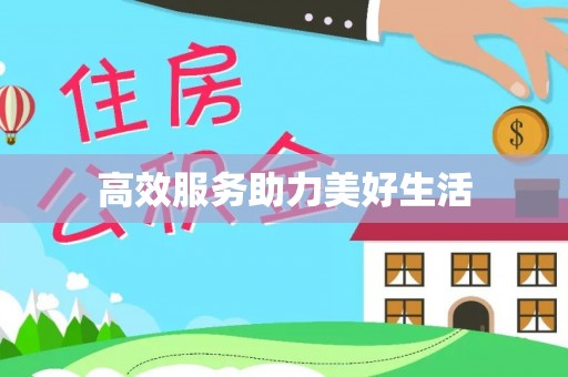 丛台高效服务助力美好生活